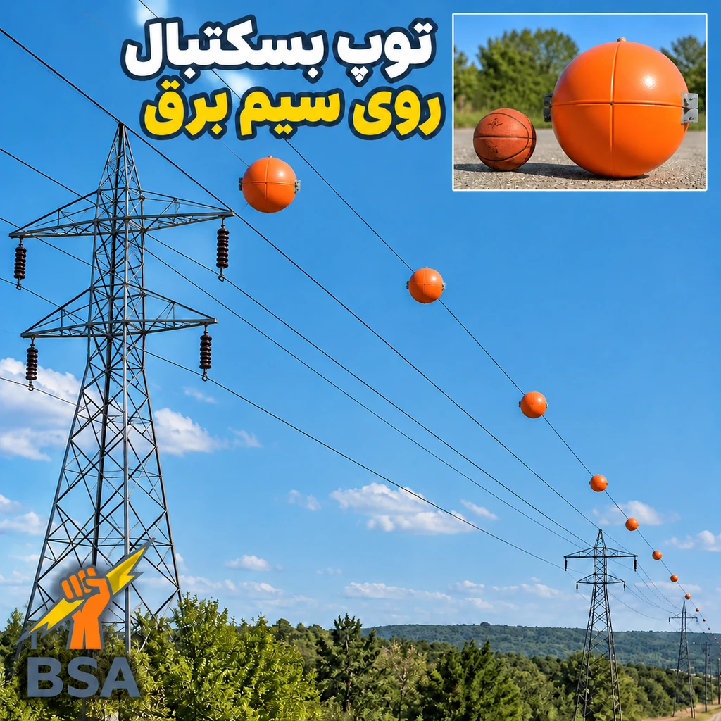 چرا مردم به آن توپ بسکتبال روی سیم برق میگویند؟