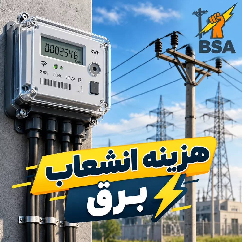 هزینه و قیمت انشعاب برق