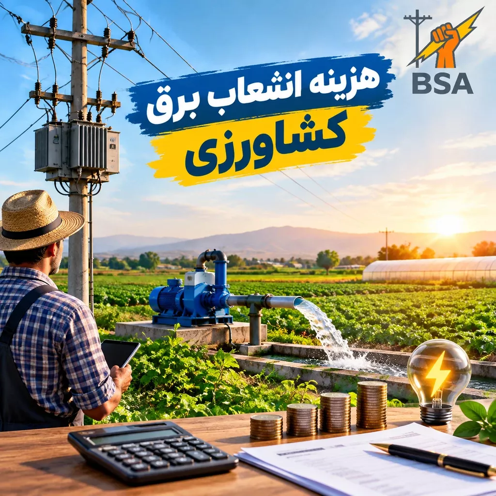 هزینه انشعاب برق کشاورزی